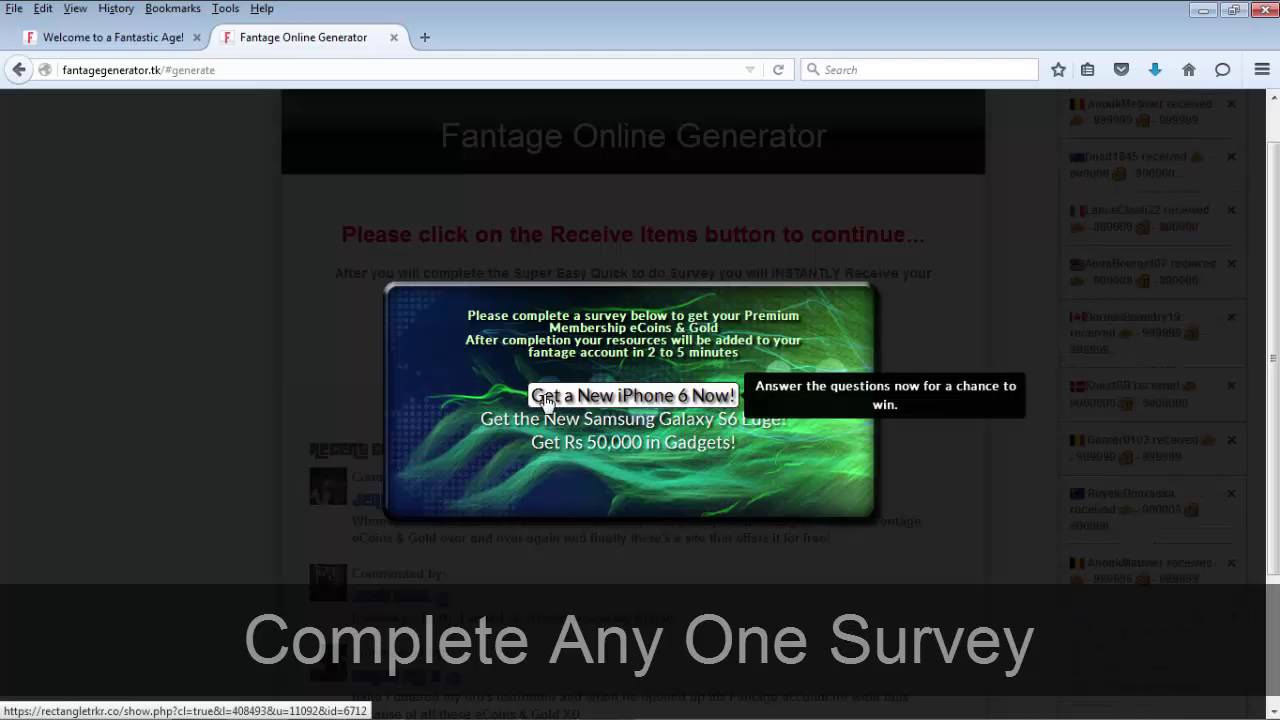 Fantage Cheats - Add *999999* Gold, eCoins & Membership [2016]
