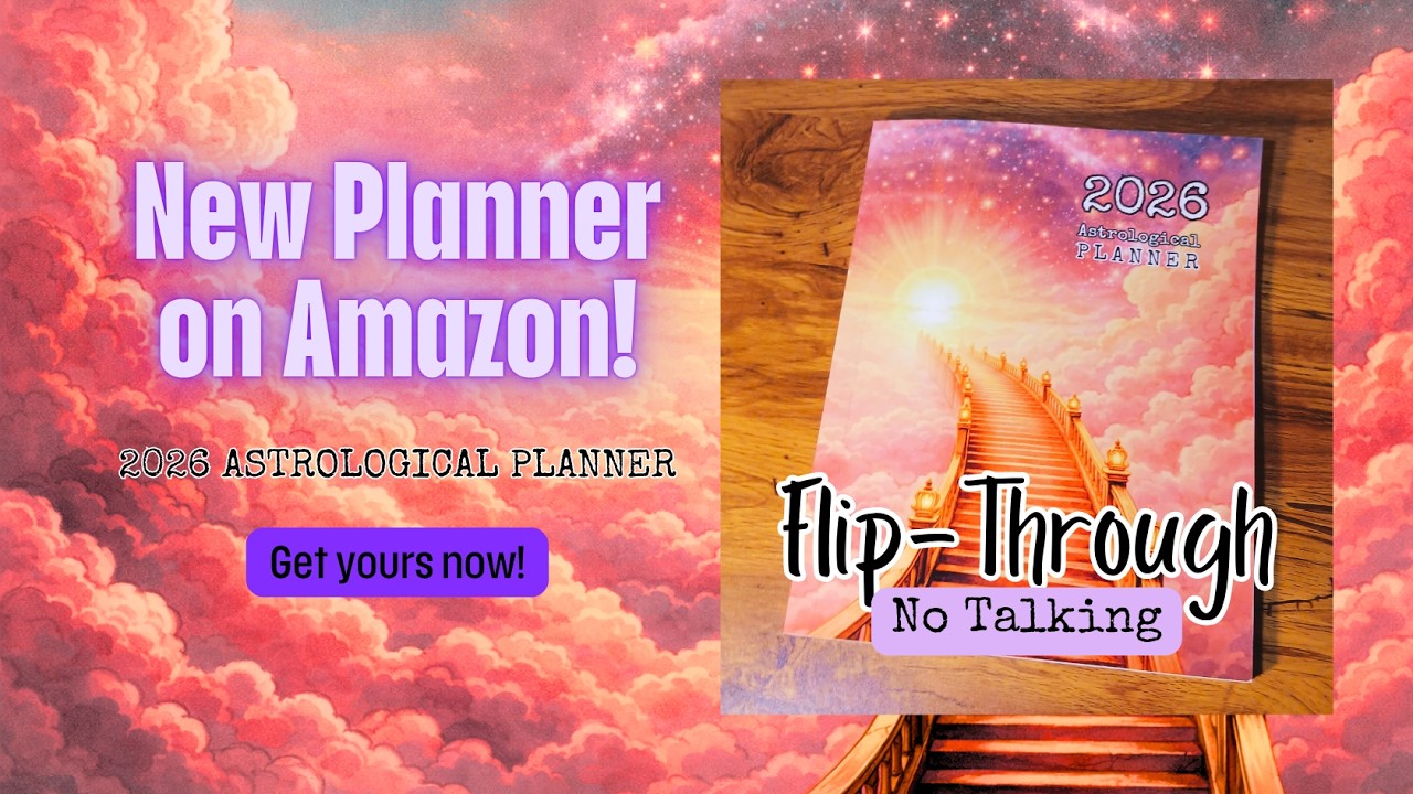 2026 Astrological Planner: Flip-Through 