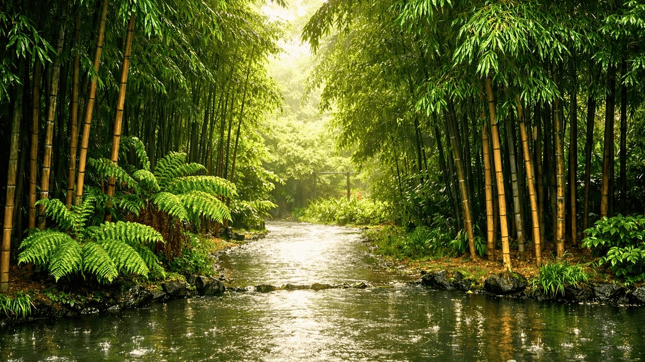 Stress Relief & Healing with Relaxing Rain Sounds 🌿 Gentle Rain for Relaxation & Overthinking Relief