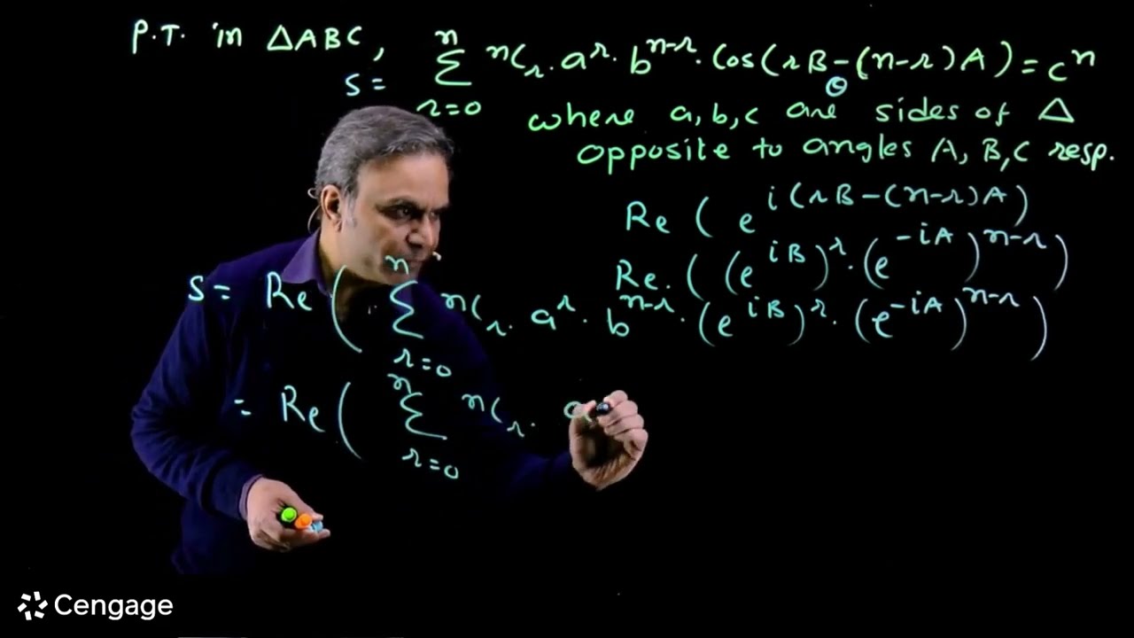Sum of Series using Polar Form of Complex Numbers by G.Tewani