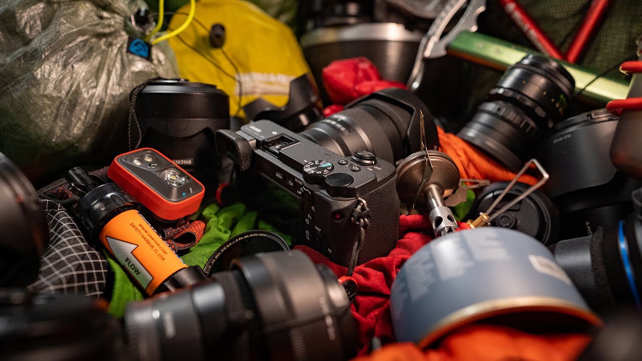 Best Camera and Lenses for Backpacking Sony A6600 Sigma 16mm Sony 16-55