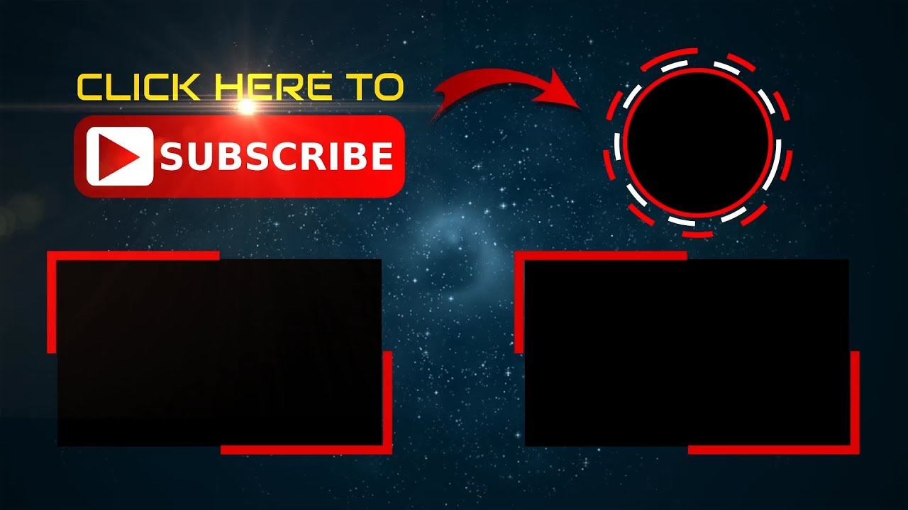 TOP 10 YouTube EndScreen Animation Templates [FREE Download]