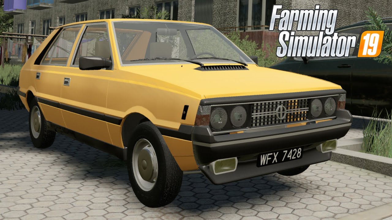 FS19 - FSO Polonez 1500 - Car mod for Farming Simulator 2019