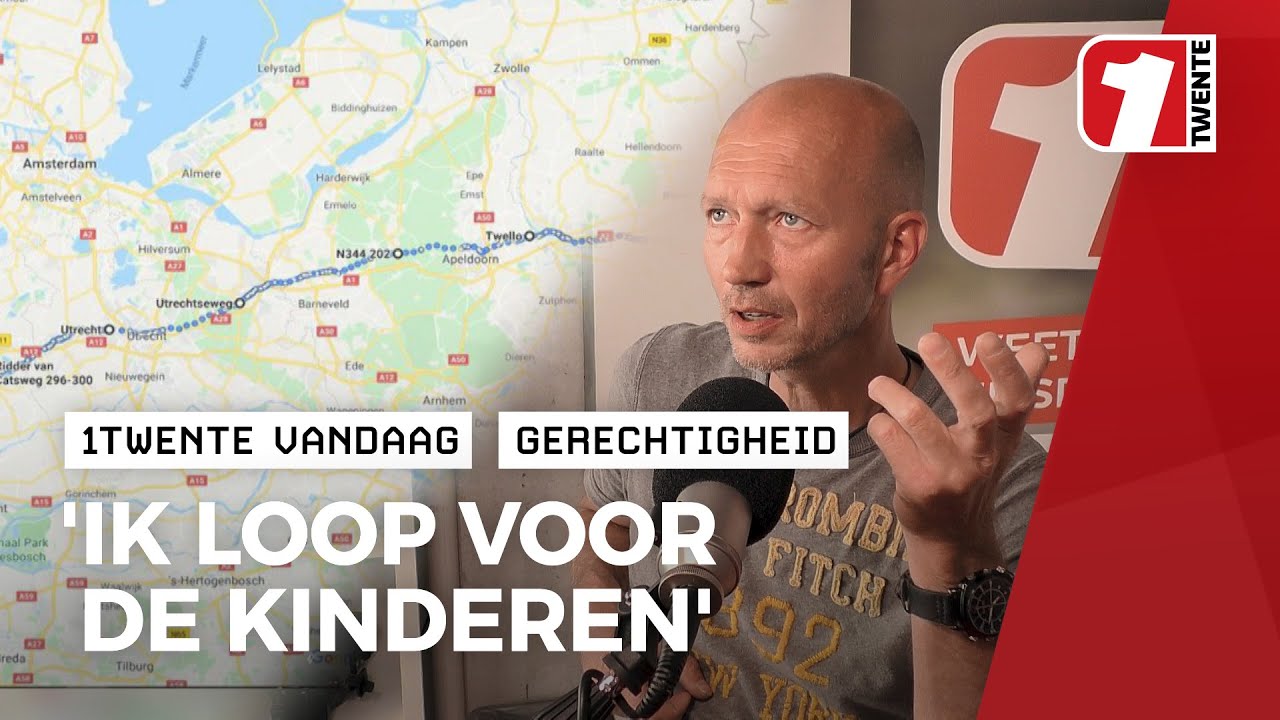 Verstoten vader over wandeltocht naar Den Haag