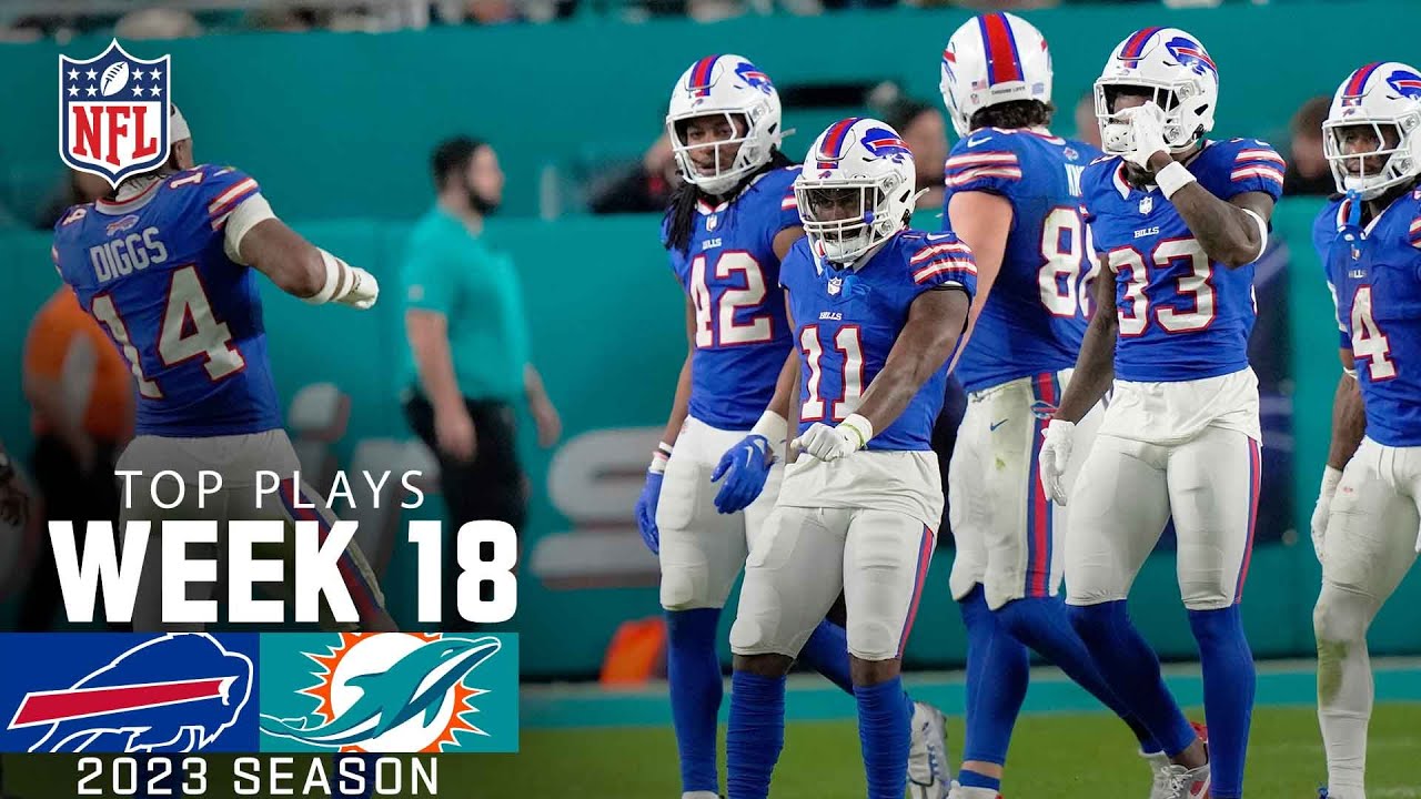 Buffalo Bills Top Plays vs. Miami Dolphins | 2023 Regular Season Week 18 | AFC East Champions