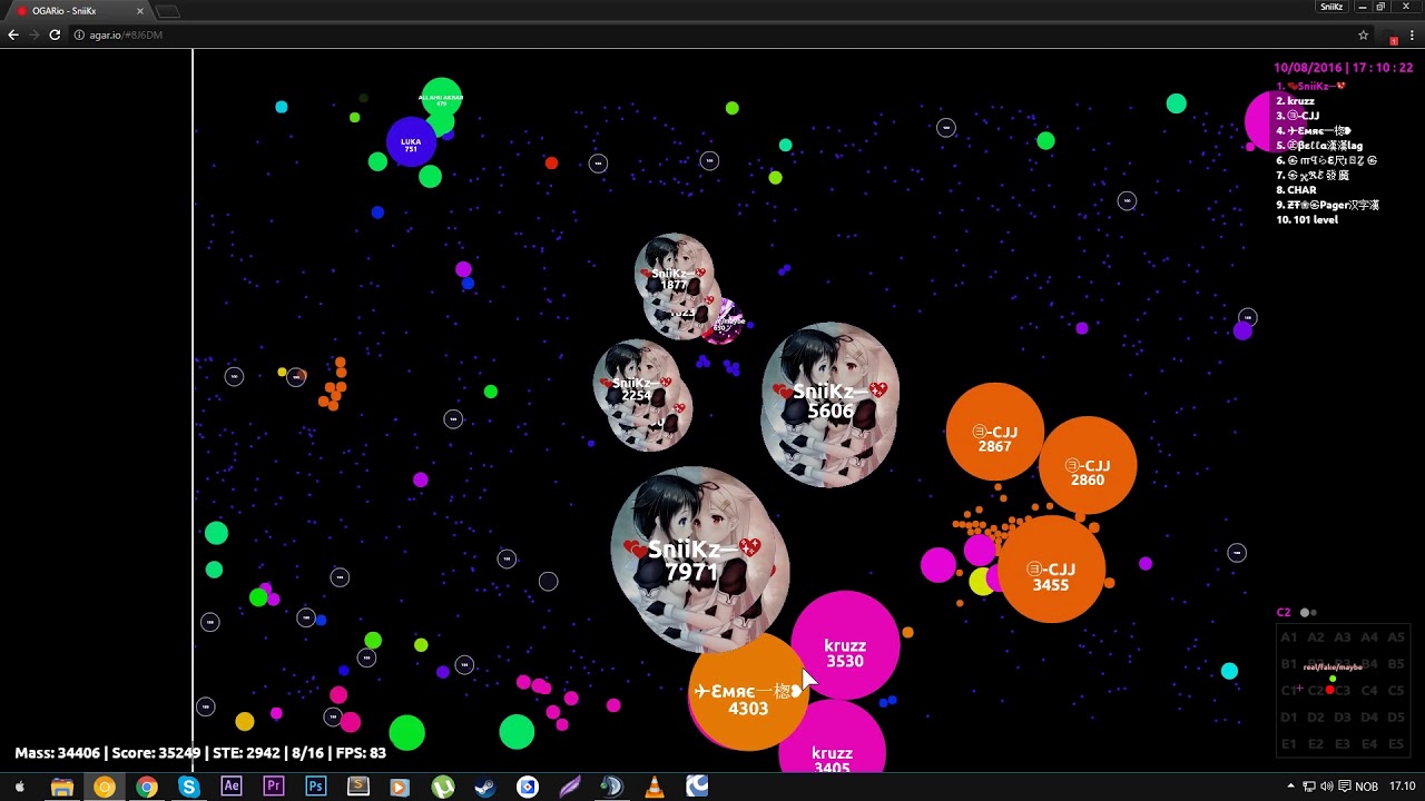 Agar.io - Spyro & SniiKz Random Server Takeover #91