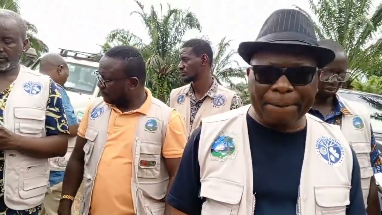 Officials of Liberia Land Authority are conducting assessment tours in parts of Montserrado County