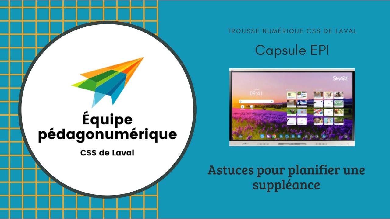 EPI V5  Astuces pour planifier une suppléance