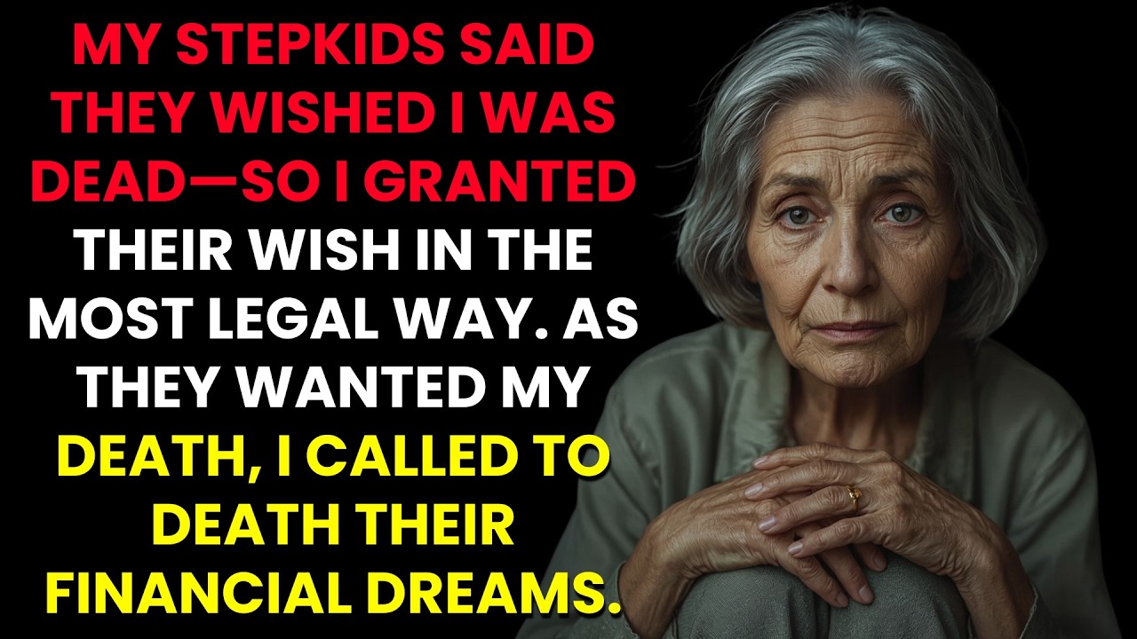 My Stepkids Said They Wished I Was Dead—So I Granted Their Wish in the Most Legal Way