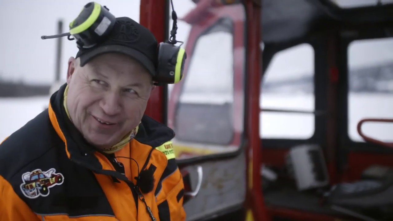 Bärgare byggd på 60-tals Timberjack lunnare.