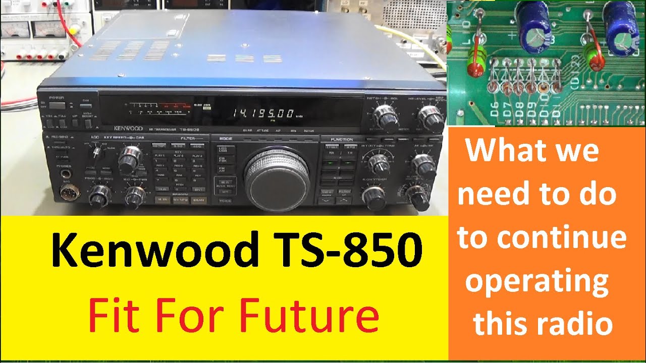 #242 Kenwood TS-850, открытая передача на 60 м и важные модификации