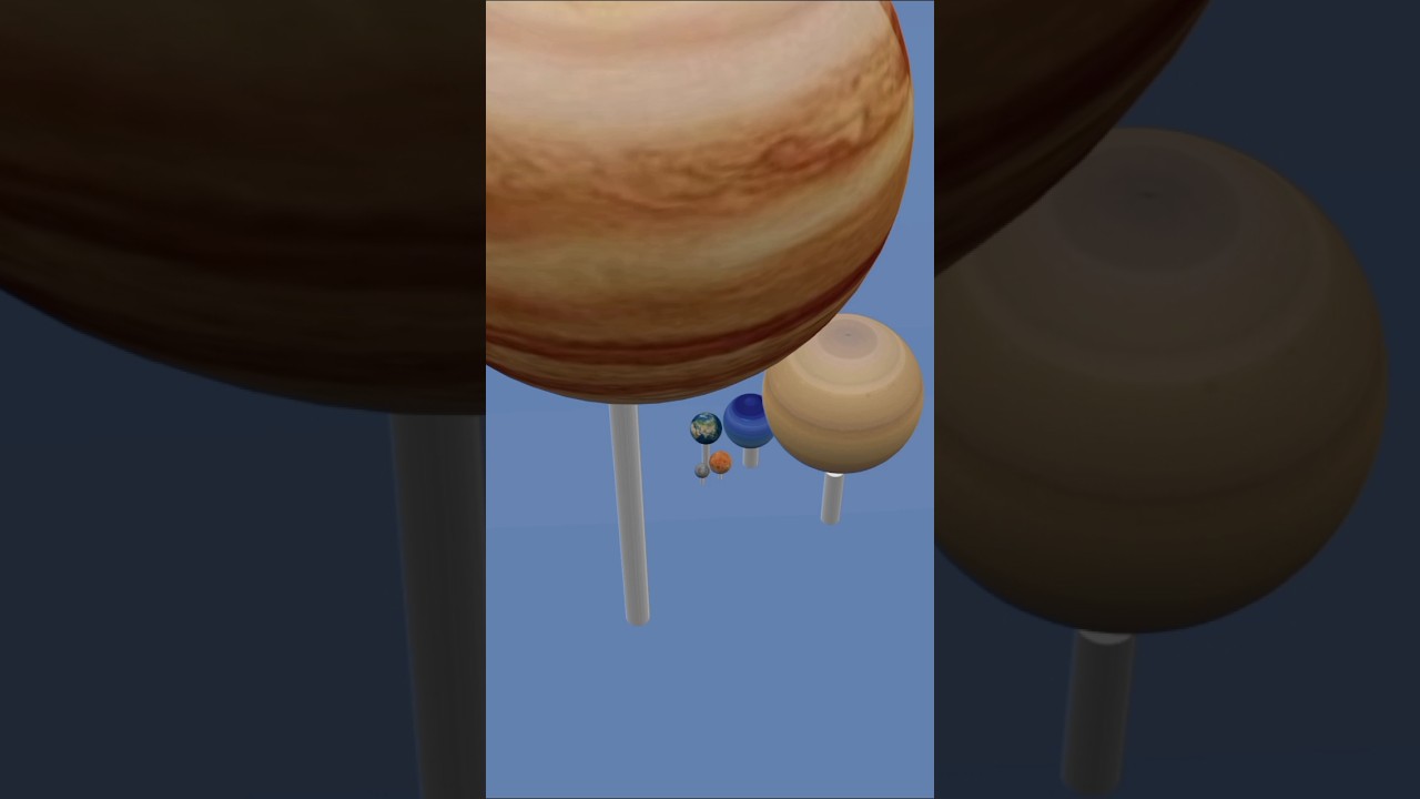 3d solar system #planet #nasa #universe #animation
