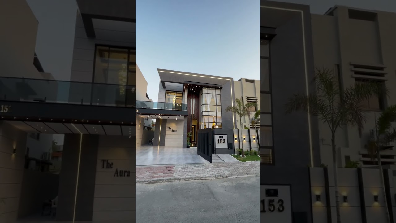 10 Marla Top Notch Designer House 🏠 with Full Basement in Bahria Town Lahore