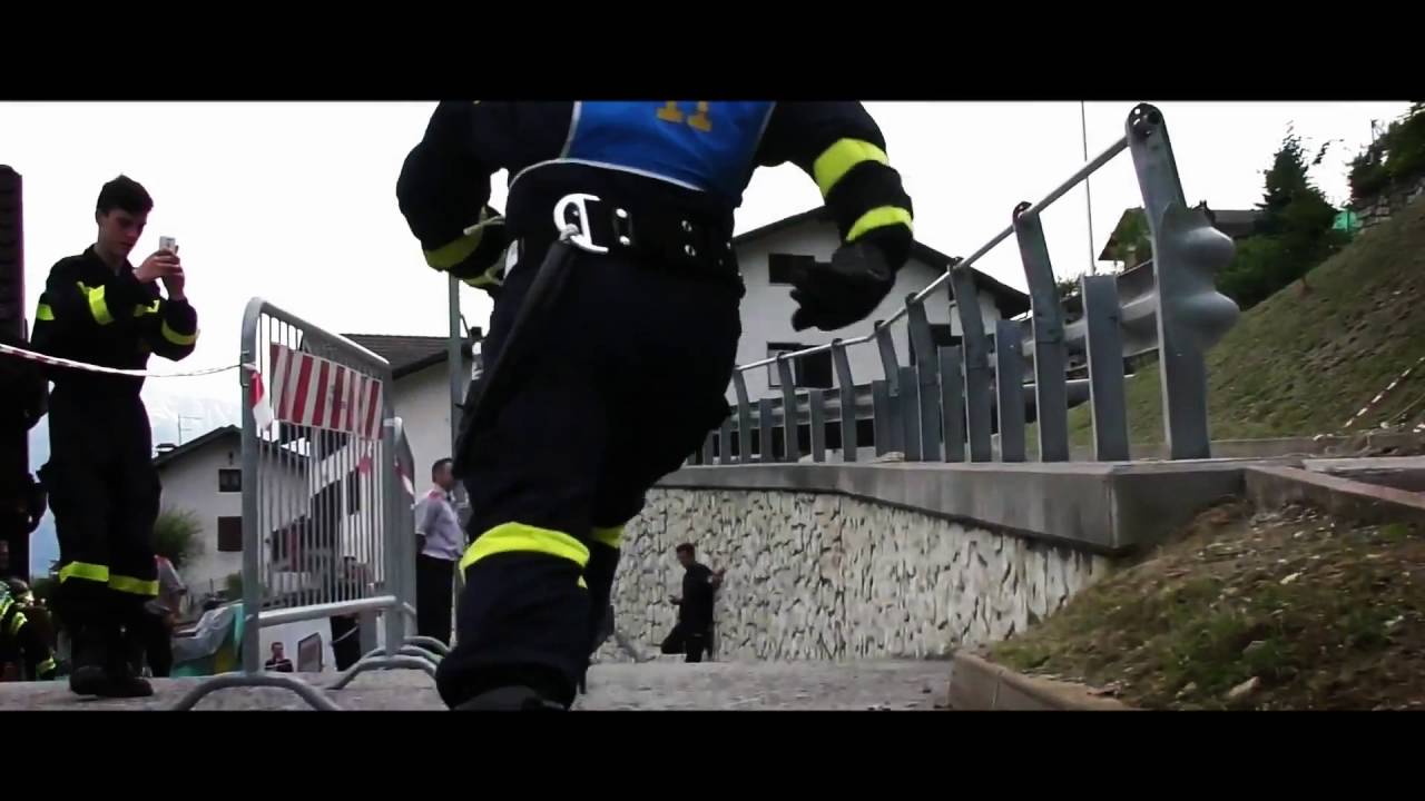 Gara autoprotettori Vigili Del Fuoco Telve di Sopra