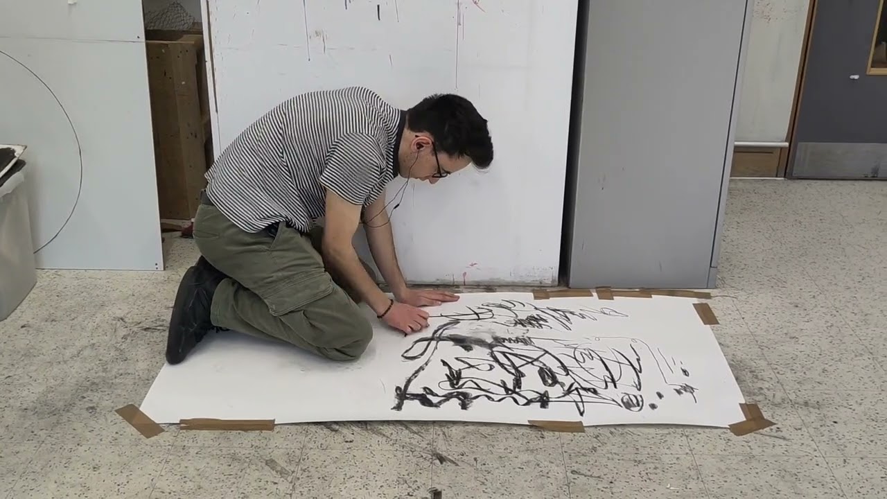 Drawing to Music 1 by Billy O'Neill (2025)