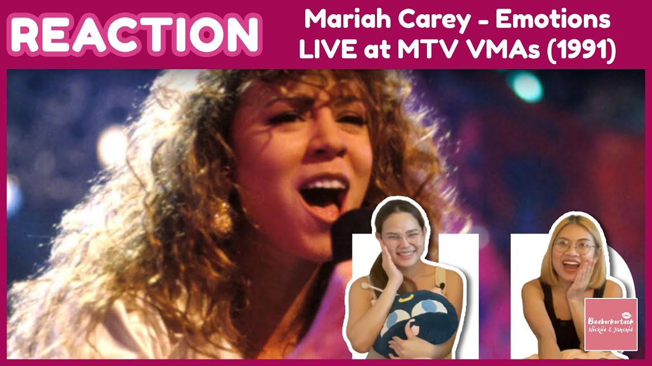 THAI REACTION Mariah Carey - Emotions (Live from VMA's) | เสียงหวีดใสมาก ตราตรึงใจสุด! | #บ้าบอคอแตก