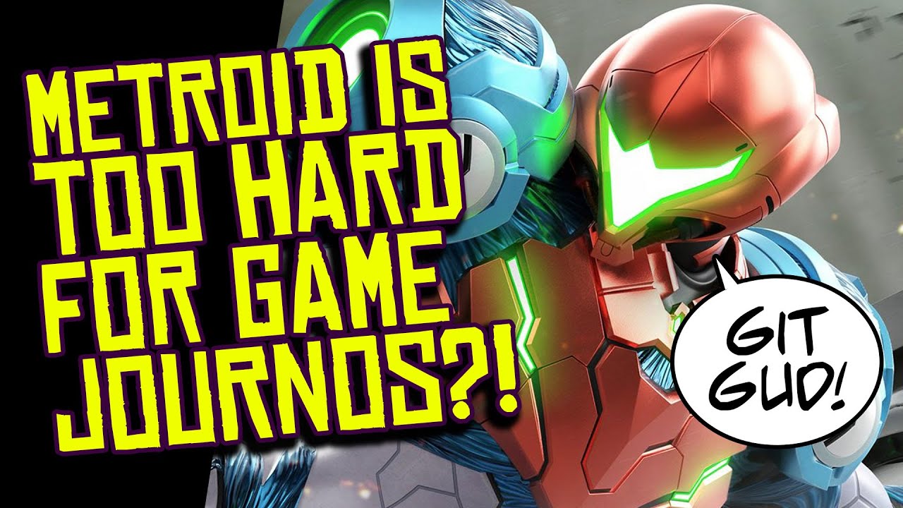 Metroid Dread is TOO HARD for Game Journalists.