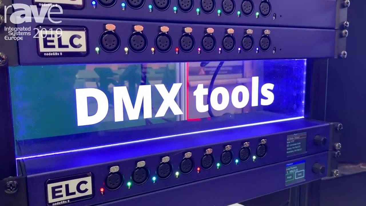 ISE 2019: ELC Products Shows Gigabit Switches With Fiber Optics and DMX Node Systems