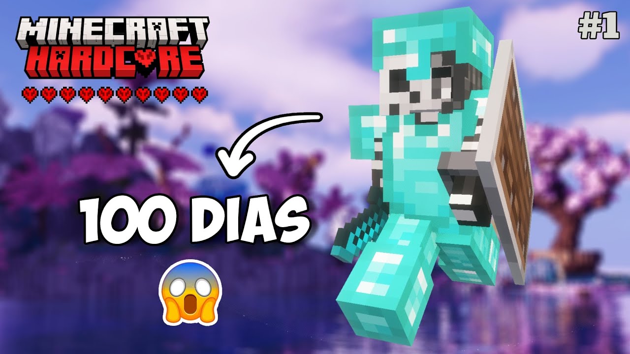 Sobrevivíendo 100 en Minecraft HARDCORE ¿Que sucedera...? | Minecraft