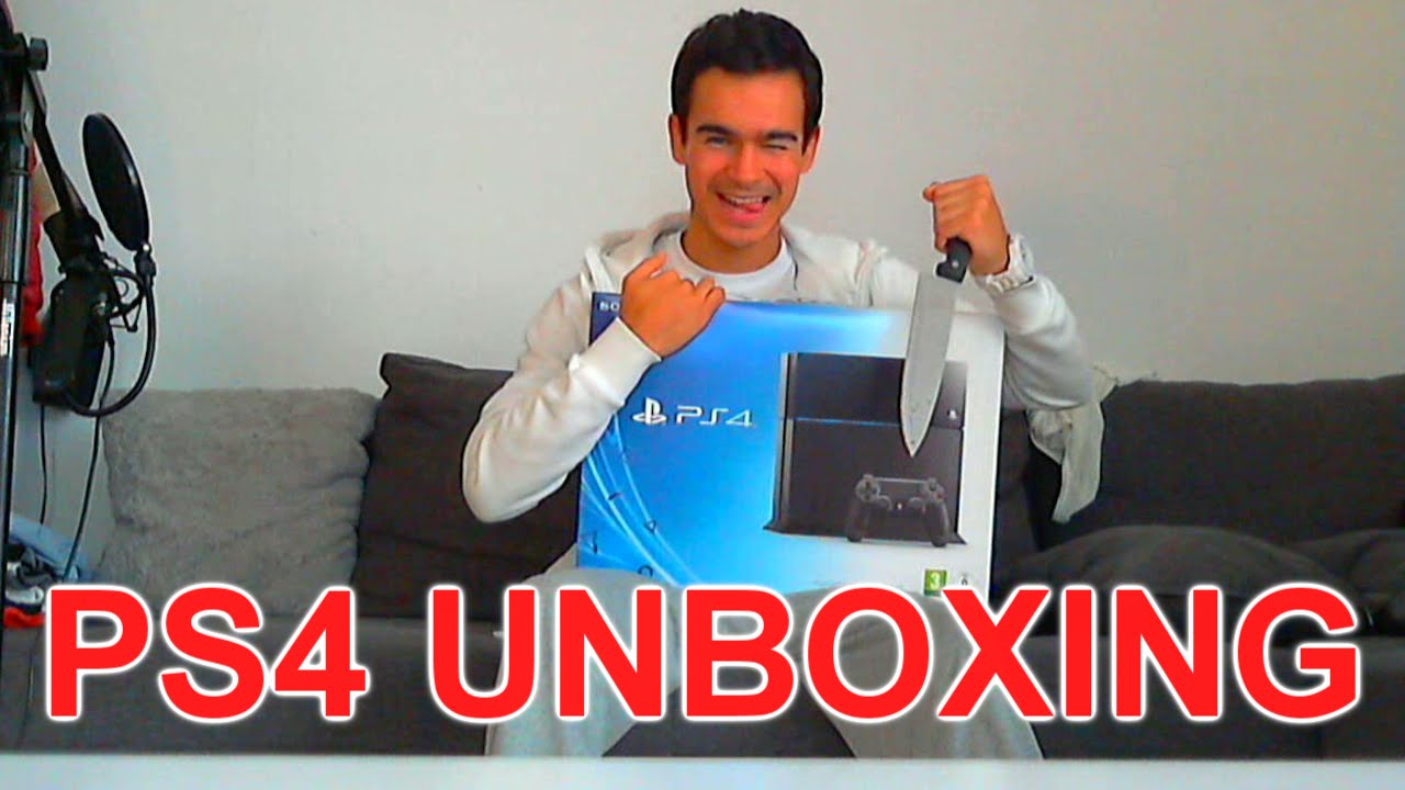 Playstation 4 Unboxing & Abstimmung HD