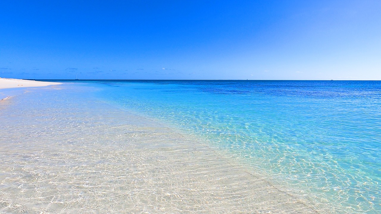 Beautiful Beach: 6 Hours of Heavenly Waters From Barbuda in 4K