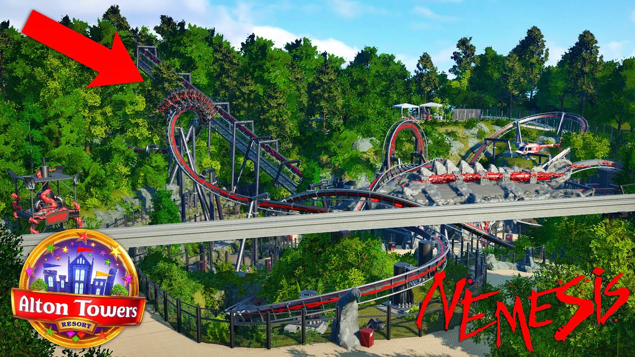 NEW Nemesis at Alton Towers is COMPLETE! (Recreation)