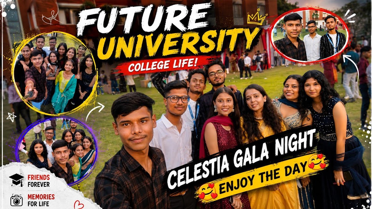 Future University Bareilly celestia Gala night 😱🥰🥰#popular #trending #vlog #futureuniversity 