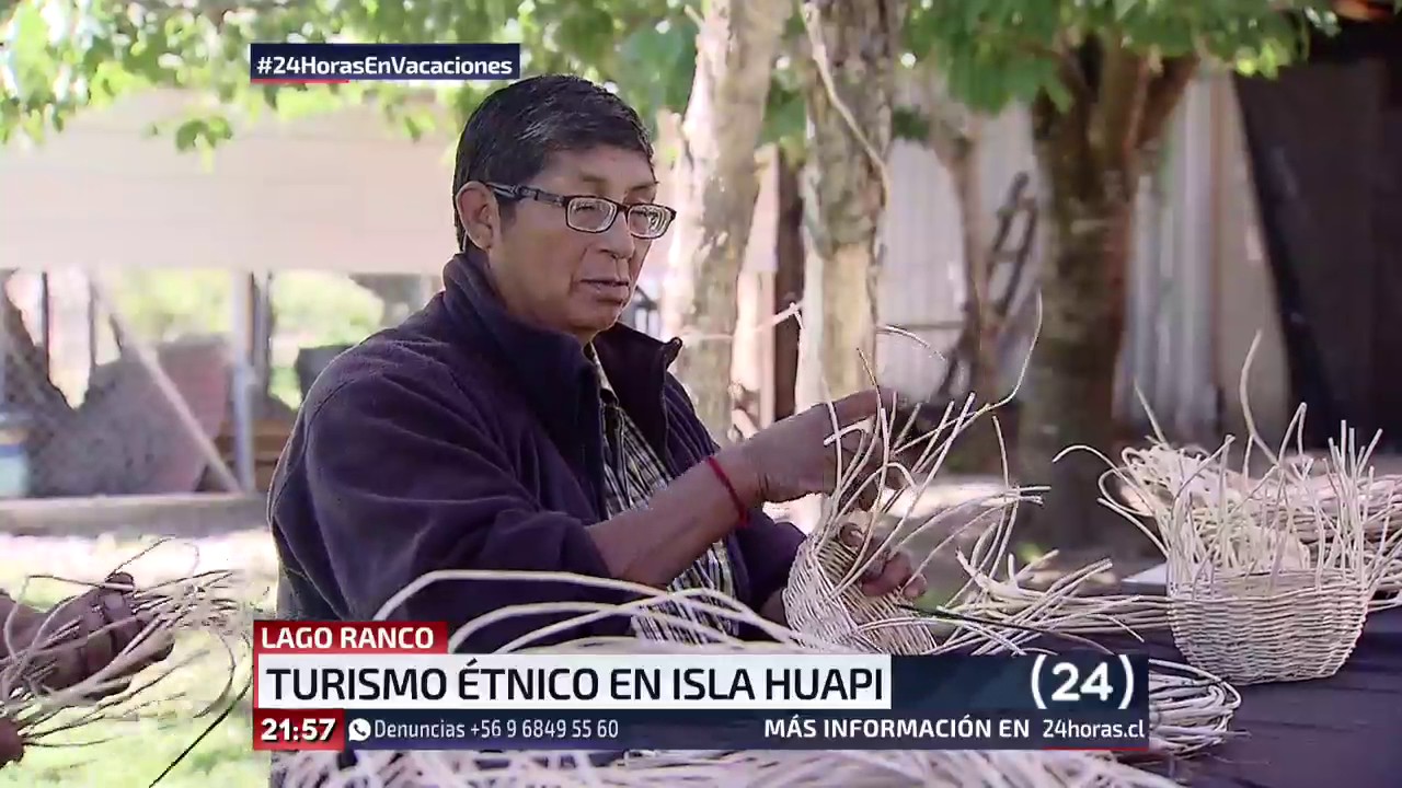 El turismo étnico que ofrece la Isla Huapi | 24 Horas TVN Chile