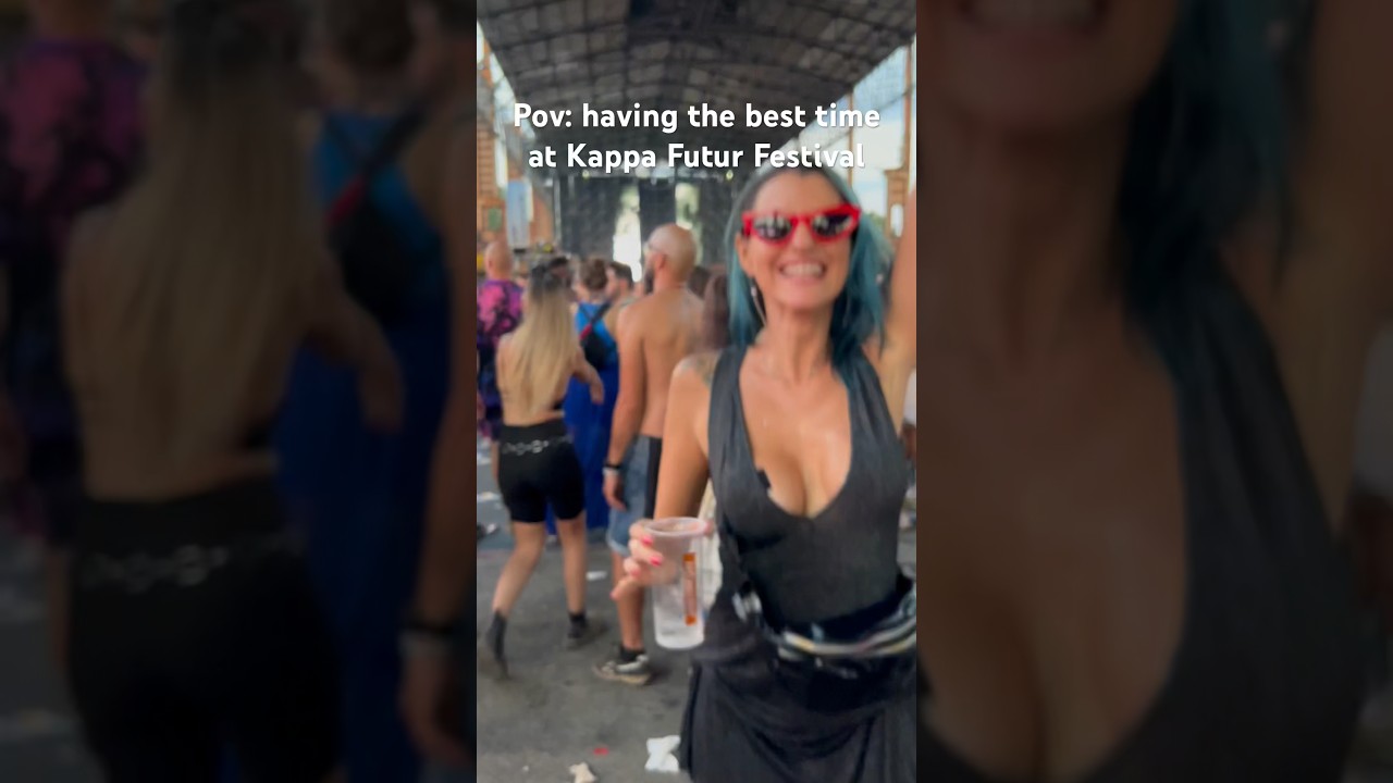 Is this the best music festival in Italy? #kappafuturfestival #torino #italia #summerfestival