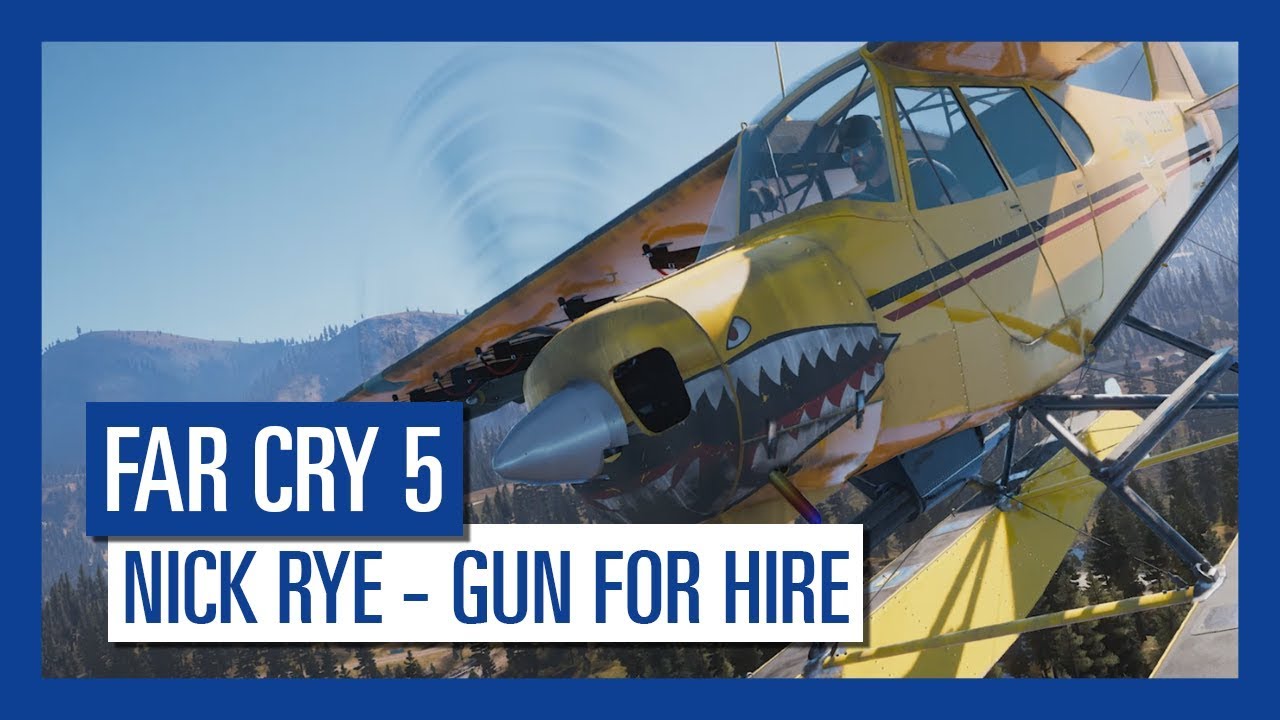 Far Cry 5: Nick Rye &ndash; Gun For Hire | Character Spotlight