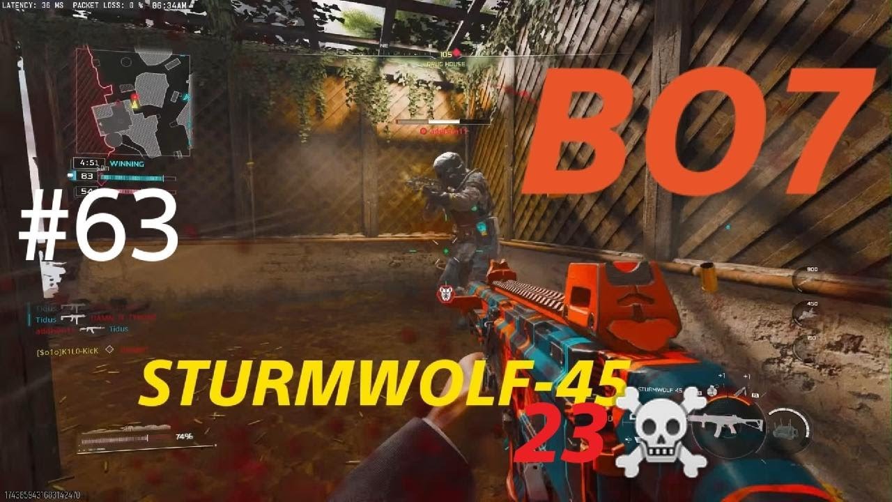 Call of Duty BO7- STURMWOLF-45 gameplay on FATE (No Commentary)