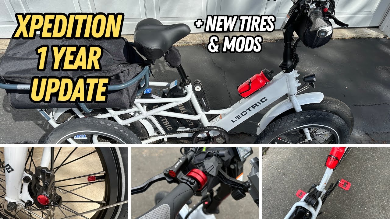 Lectric Xpedition 1 Year Update + New Tires!
