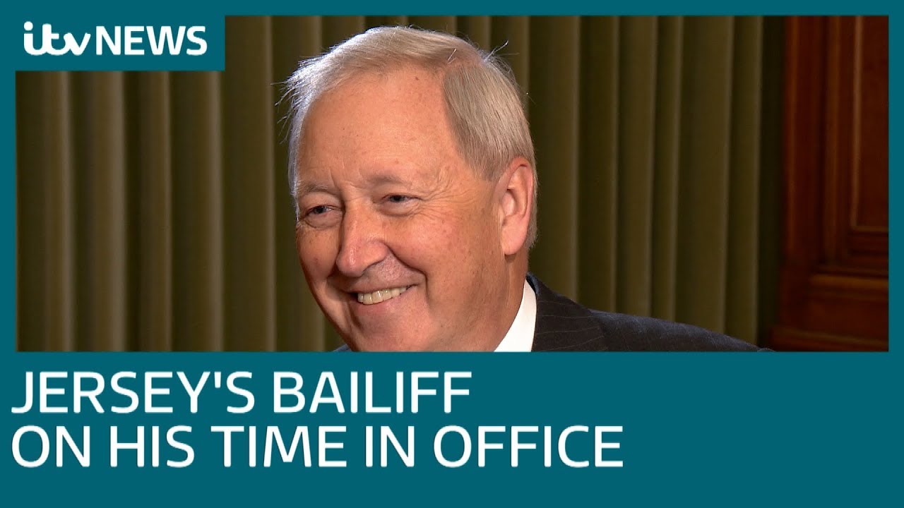 Jersey's Bailiff Sir William Bailhache speaks to ITV Channel TV ahead of retirement | ITV News
