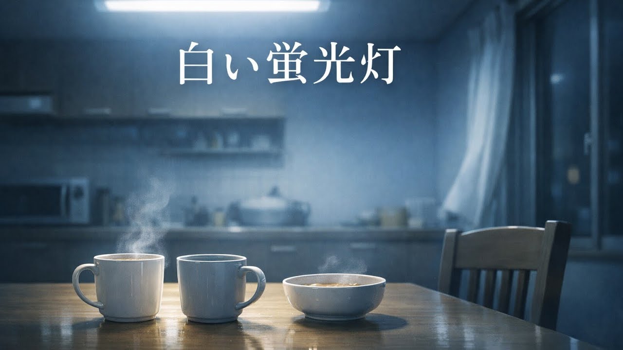 深夜二時の台所で ─ 白い蛍光灯｜静かなアコースティックラブソング
