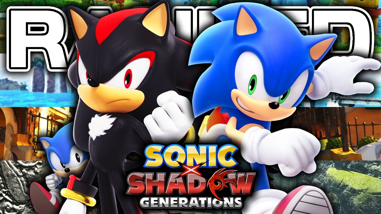 Рейтинг каждого уровня в Sonic X Shadow Generations