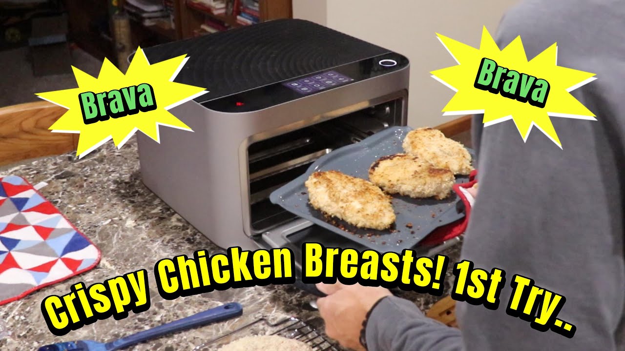 Learn how to make crispy chicken breasts with Brava!