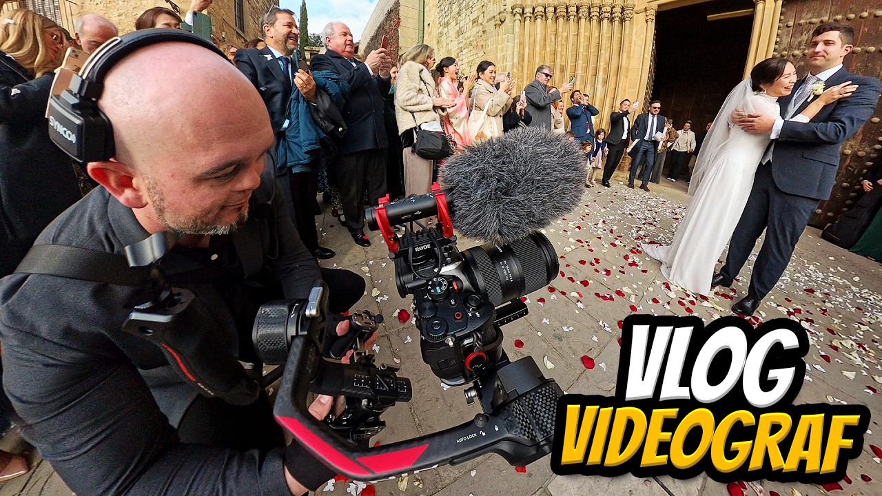 Ce face un videograf de nuntă toată ziua? VLOG