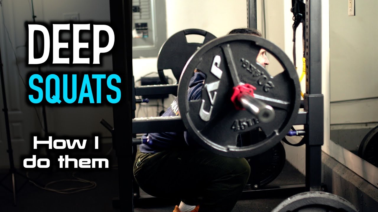 DEEP SQUATS--When and How I Do Them