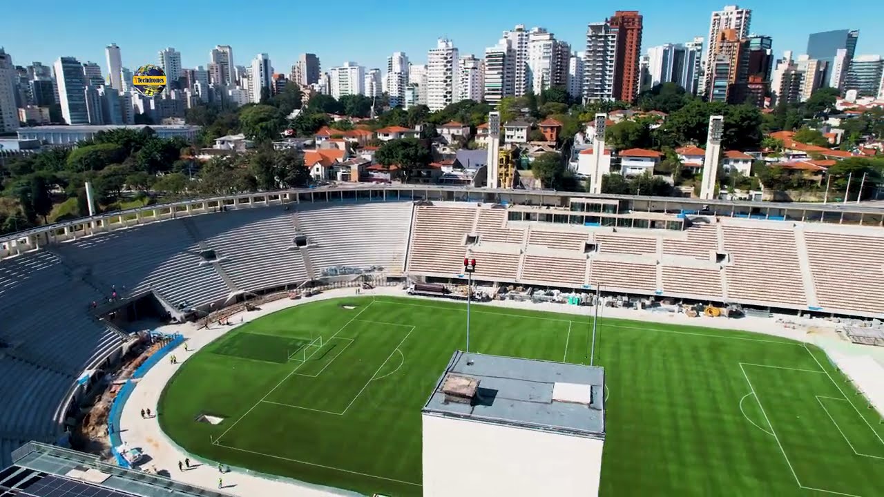 NOVO ESTÁDIO DO PACAEMBU FINALIZADO SUAS OBRAS SEGUNDO CONSÓRCIO MAS PRÉDIO MULTIFICIONAL SÓ EM 25