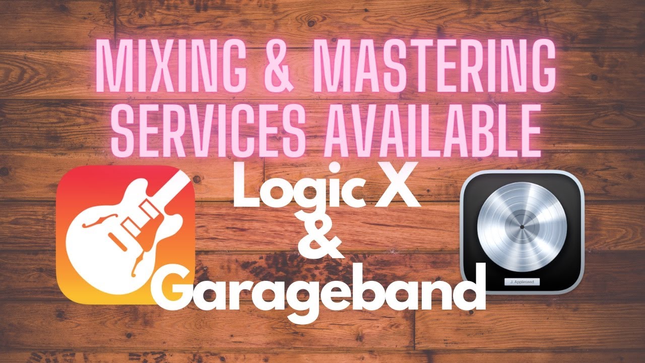 Garageband & Logic Mixing Service AVAILABLE!