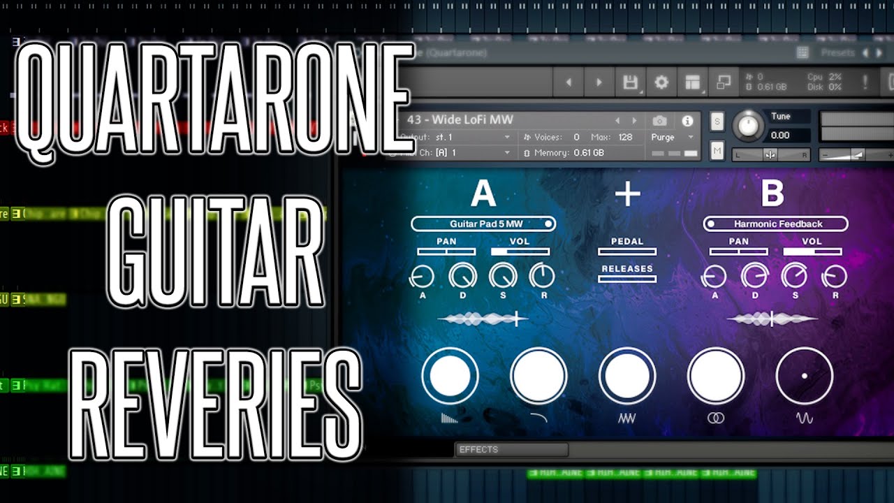 CINEMATIC SOUNDS!! | Quartarone Guitar Reveries Testing!!