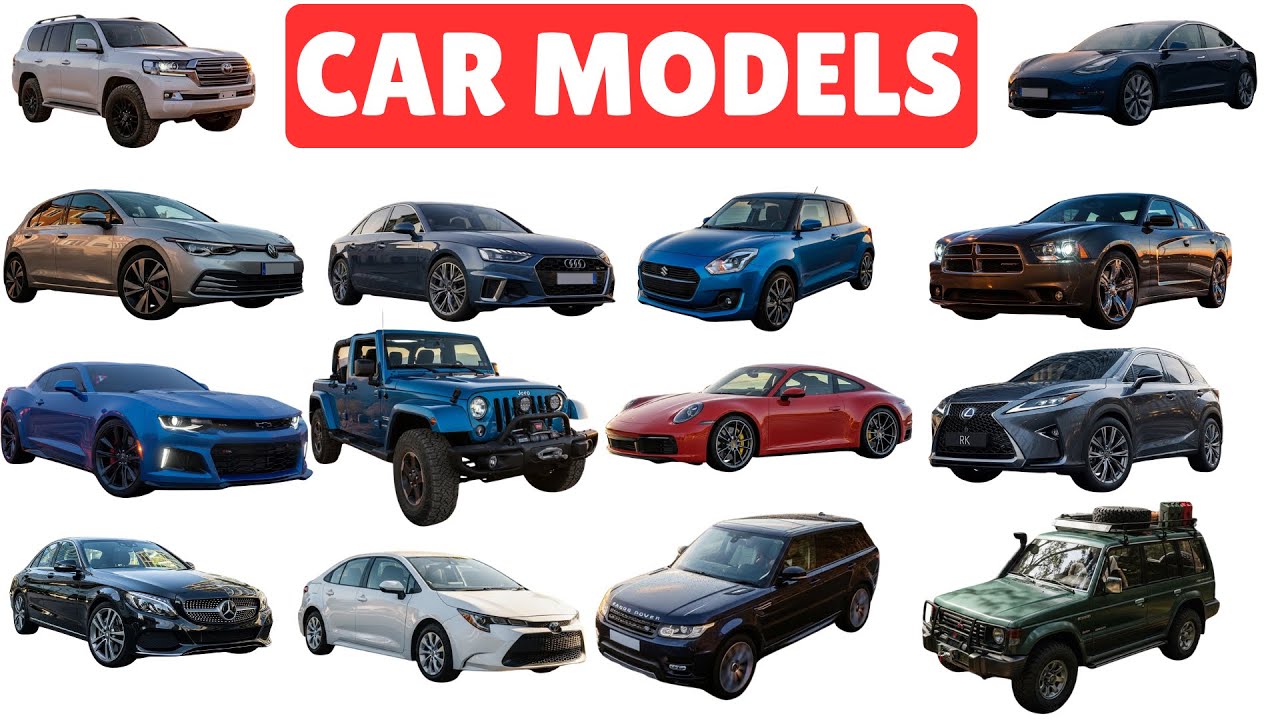 Learn 20 Car Models for Kids | Car Names for Children | Educational Video | Happy Kids Academy