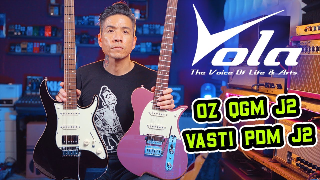 NAMM 2022 - The Vola OZ QGM J2 and Vasti PDM J2 with RJ Ronquillo