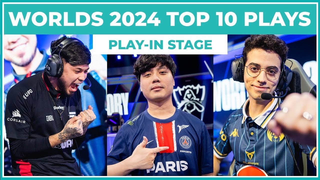 Top 10 Best Plays | Worlds 2024 Play-In Stage