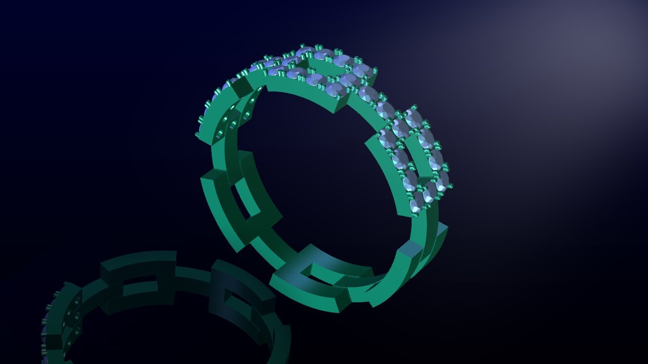 How To Design A Ring With Matrix 8 Gemvision 309 