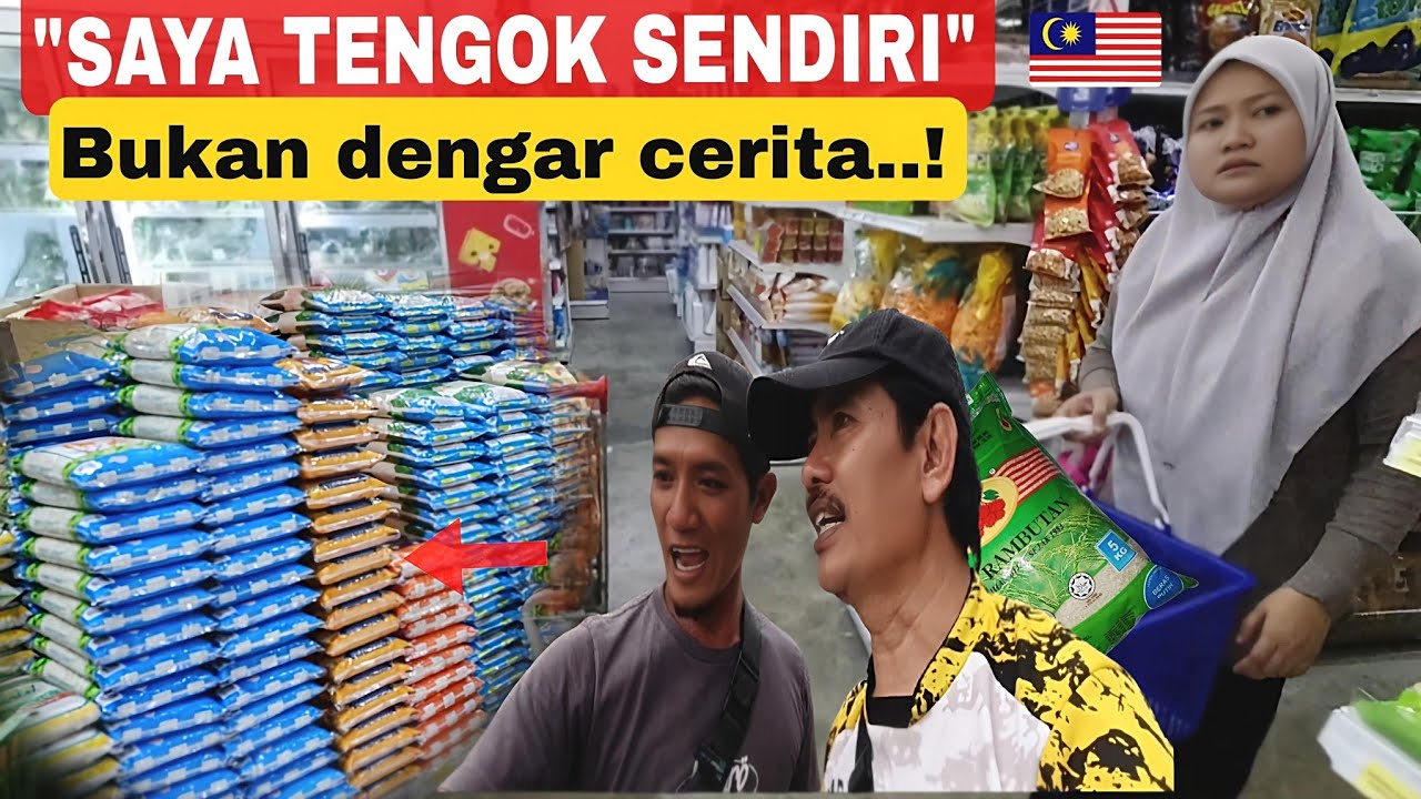 ADA YANG CAKAP BERAS MALAYSIA KURANG❗SAYA DATANG & TENGOK SENDIRI 🇲🇾🤍