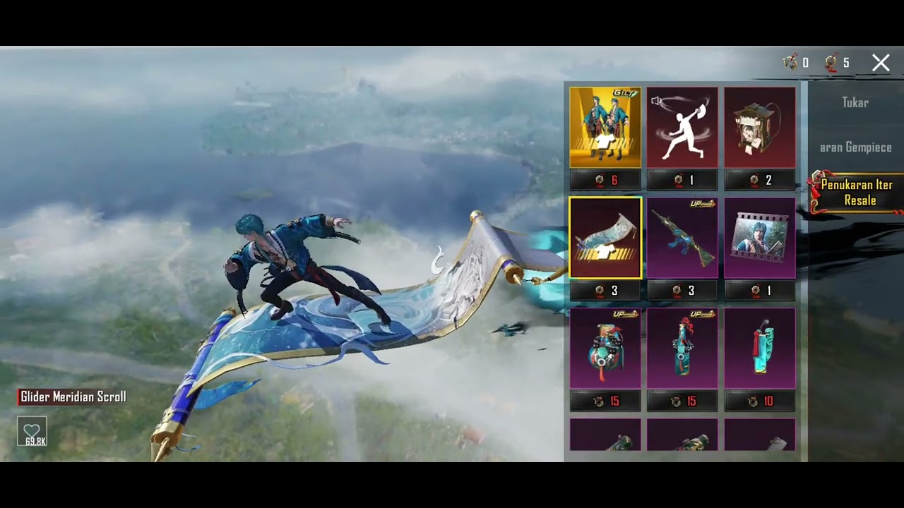 Trick Hoki Gacha M4 Api Crimson Skyblade #pubgmobile 