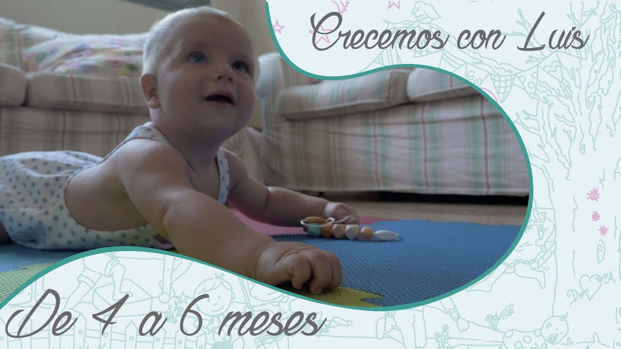 Desarrollo del bebé de 4 y medio a 6 meses
