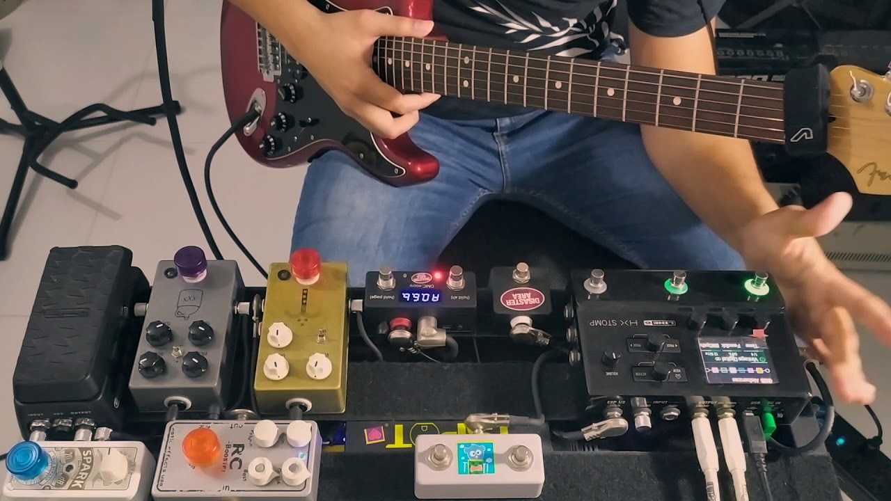 Hx stomp/Jhs/Dmc Micro/Xotic/Pedalboard Miguel Criado/2020