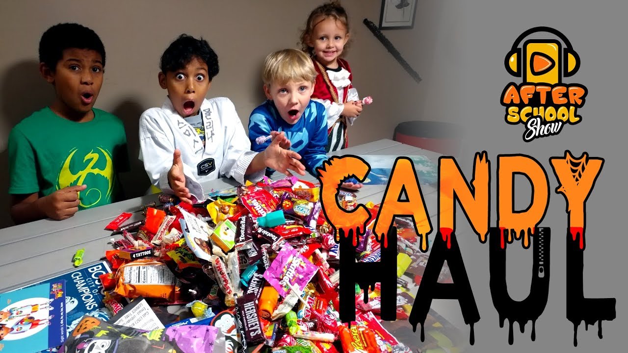 After School Show - Candy Haul Halloween 2017